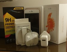 Apple iphone 6s PLUS 64GB ROSE c/w xtras , Good Battery Life ,VGC