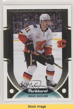 2020-21 Upper Deck Parkhurst Gold Foil Mikael Backlund #45 READ 00ah