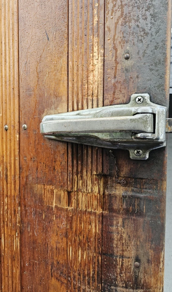 Puerta congelador antigua Butcher Boy Foto 2 de 4