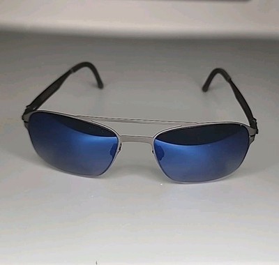 Ovvo Optics 3660 Sunglasses Black Handmade Lightweight Titanium Frame 