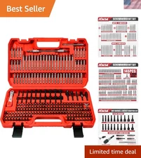 232-Piece  Chrome Vanadium Screwdriver Bit Set for Ultimate Precision
