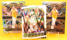 Zia Cooke 2025 WHITE SEISMIC PRIZM & 2024 Select SILVER + base LA Sparks WNBA