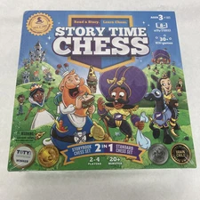 Story Time Chess Educational Game Kids Learning Brand NEW In Shrink!!