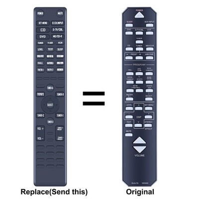 RAV15 V829490 Remote Control For Yamaha RX-V430RDS RX-V430 AV Receiver