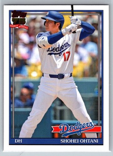 Shohei Ohtani - #91B2-1 2026 1991 Topps Baseball - 2C