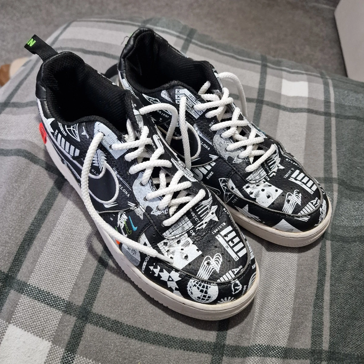 Nike Air Force 1 '07 LX Worldwide Pack - Black for Sale