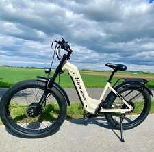 Dual Motor 2000W 48V 17.5AH Electric Bike 26" Fat Tire Ebike E-Bicycle Oil Brake