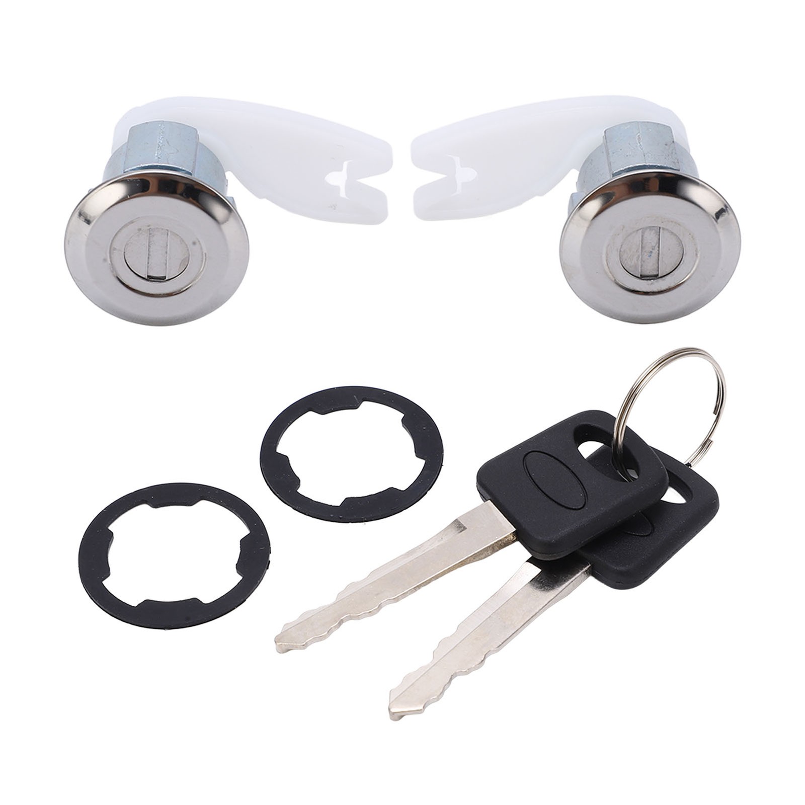 Door Lock Kit DL54 Metal Front Cylinder Barrel Assembly Set For E‑150 Econoline