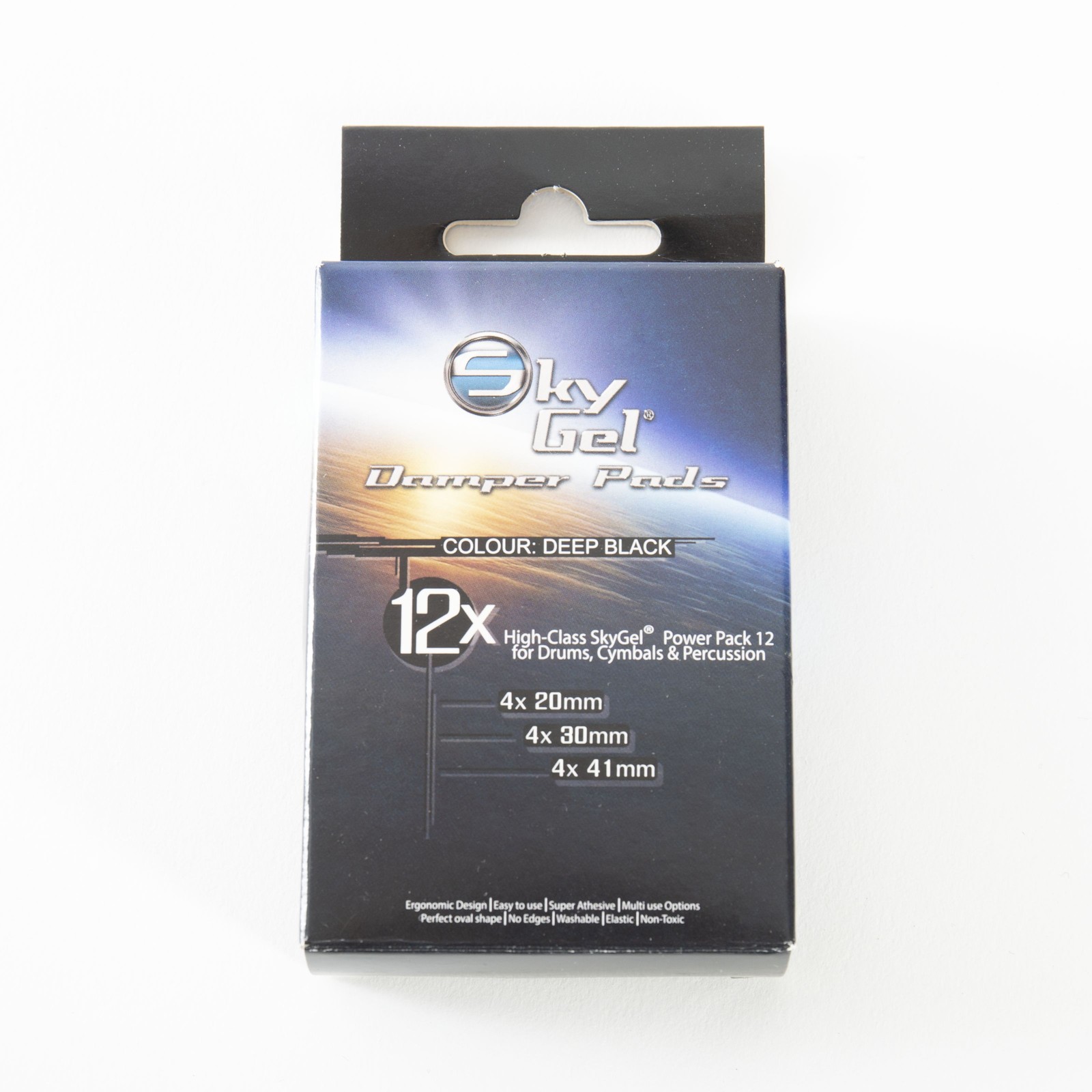 SKYGEL Damper Pads Power-Pack Deep Black