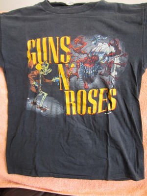 GUNS N' ROSES 1987 AFD ヴィンテージTシャツ Vintage GUNS N ROSES 1987 Concert Shirt Rape Scene Appetite for