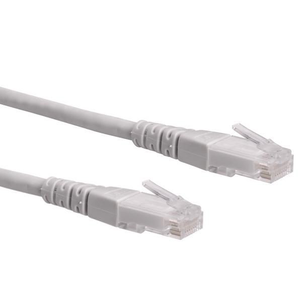 Roline 21.15.0940 UTP Patch Cord. Cat.6. grey