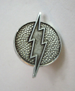 THE FLASH symbol silver Collector Pin