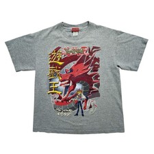 Vintage Yu Gi Oh Big Print T Shirt 1996 Youth Large 19 24