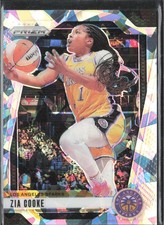 2024 Panini Prizm WNBA Ice Prizms Zia Cooke #46 Los Angeles Sparks