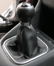 VW Golf 6 Schaltknauf Schaltsack Schaltung Schaltknüppel original 6-Gang Leder