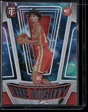 2024-25 Panini Totally Certified #9 Zaccharie Risacher The Mighty