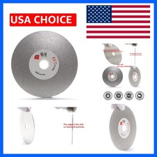 4" inch 100mm Diamond Flat Lap Disc Coated Grinding Disk Grit 320 Medium
