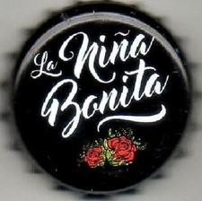 chapas de cerveza la niña bonita