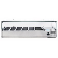 FRIGO VETRINA G-VRX1500-380  VETRINA REFRIGERATA PIZZA +2+8°C FORCOLD