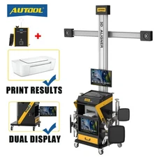 AUTOOL 3D Wheel Alignment Machine Fully Automatic Tracking Tire Aligner System 