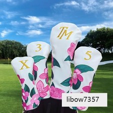 Limited Edition Tay/lormade/Masters Flower Golf Driver Wood Hybrid Putter Cover