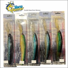 Toro Tamer Double Deep Diver Minnow 180mm 90g Set of 5pcs
