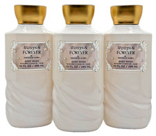 Bath  Body Works LOT of 3 Bottles Always  Forever Body Wash Shower Gel 10 oz
