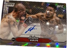 2025 Topps Stadium Club UFC - Chrome Autographs Joshua Van #CAS-JVN (AU, RC)
