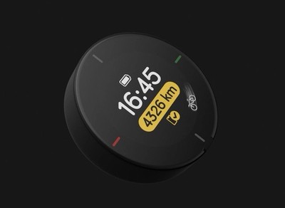 Bike GPS Computer - Velo 2 |with Case And Anti Glare