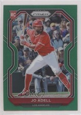 2021 Panini Prizm Tier II Green Prizm Jo Adell #191 0a3