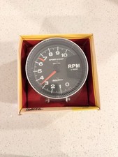 Nos Autometer 3900 5 Pedestal Tachometer 0-10000 Rpm Sport-comp Nos Autometer 3900 5 Pedestal Tachometer 0-10000 Rpm Sport-comp
