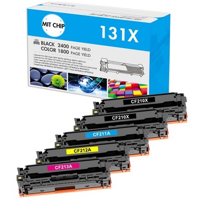 XXL TONER für HP LaserJet Pro 200 Color MFP M276n M276nw M251nw CF210X 131X 131A