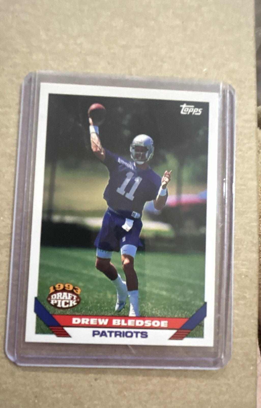 1993 Topps - Drew Bledsoe #130 (RC)