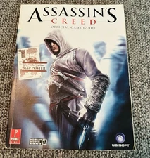 Assassins Creed Book Prima Games Official Strategy Guide Book With Poster