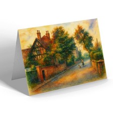 GREETING CARD - Park Road, Spondon - Vintage Art Style