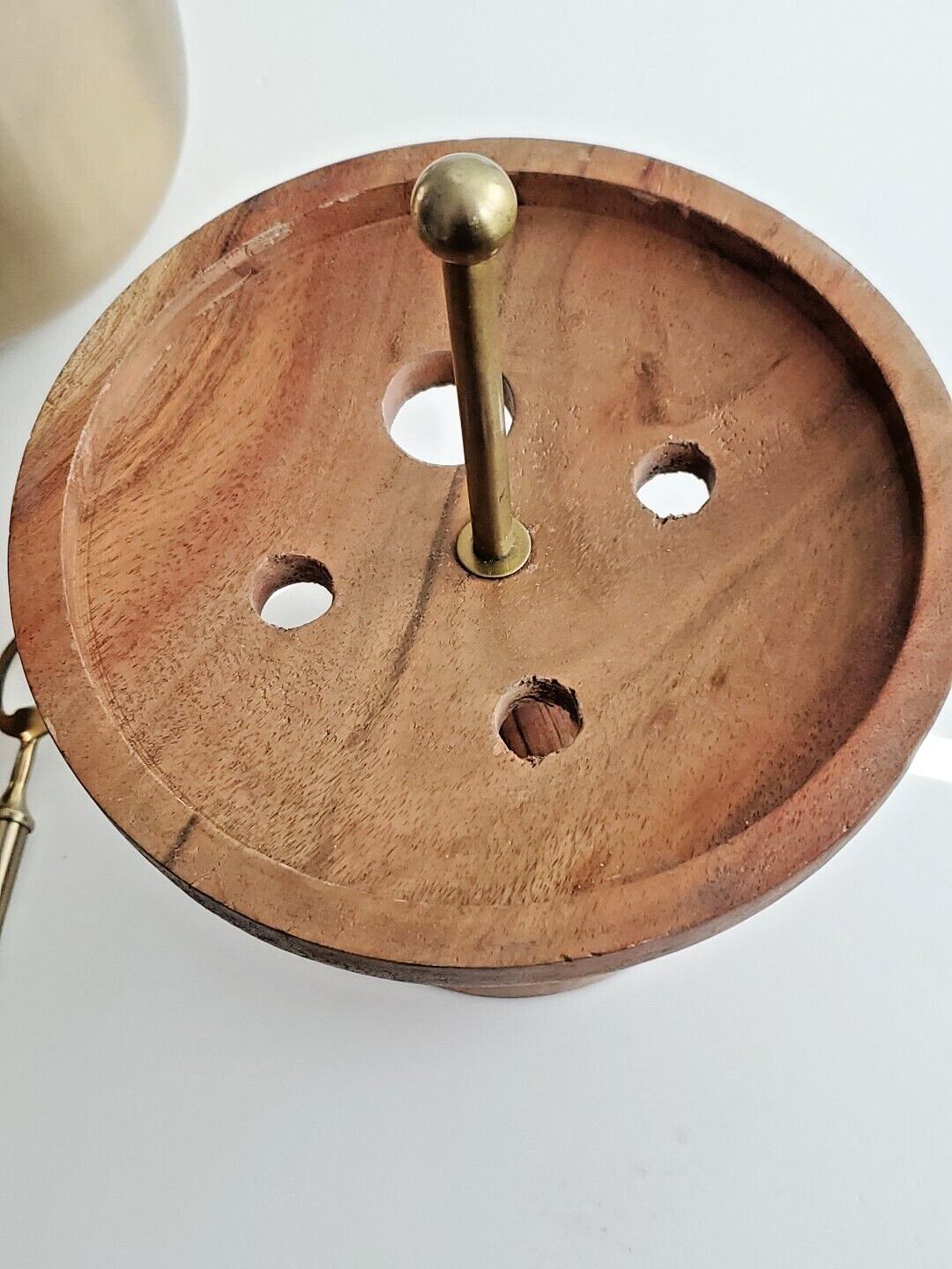 Lenox Cocktail Party BAR TOOL SET Brushed Gold 11.25" Steel/Wood bartender