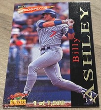 1995 Signature Rookies Baseball Old Judge Hot Prospect Minis #HP1 Billy Ashley
