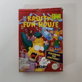 Krusty's Fun house Nintendo NES PAL Boxed