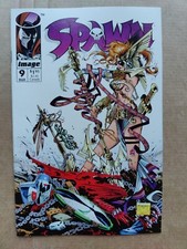 Spawn #9 VF+ 1st Appearance Angela Todd McFarlane Image 1993