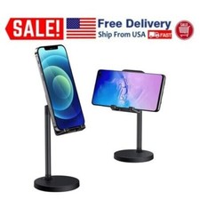 Cell Phone Stand Angle Adjustable Cell Phone Holder with Silicone for Desk US