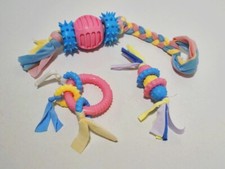 Hundespielzeug Welpenspielzeug - Bringsel oder Ring aus weichem Gummi