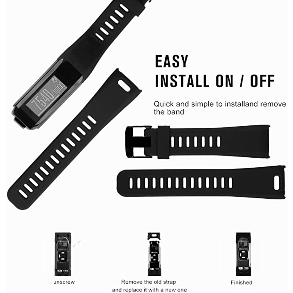 Replacement Wrist Watch Bracelet Band Strap For Garmin Vivosamrt HR HR