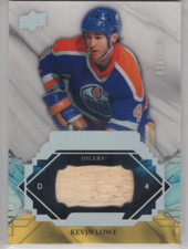 2019-20 Upper Deck Engrained Remnants #RKL Kevin Lowe /100 - NM-MT