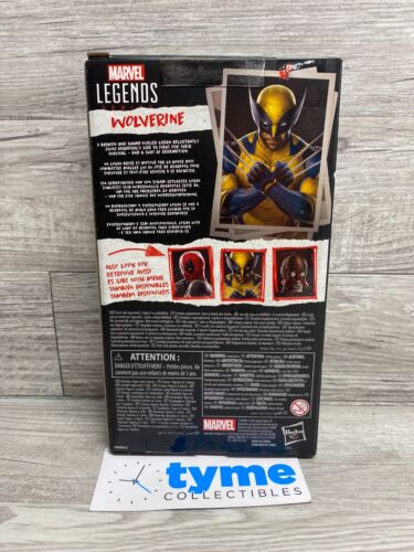 FIGURA DE ACCIÓN HASBRO MARVEL LEGENDS DEADPOOL & WOLVERINE - WOLVERINE 6" - Imagen 3 de 3