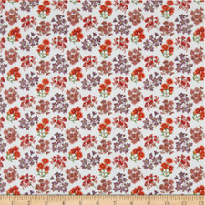 Stof of France Mariposa Flowers Cotton Quilting Fabric By The Yard