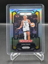 2024 PRIZM MONOPOLY WNBA! DANA EVANS! SILVER PRIZM! CHICAGO SKY! #55
