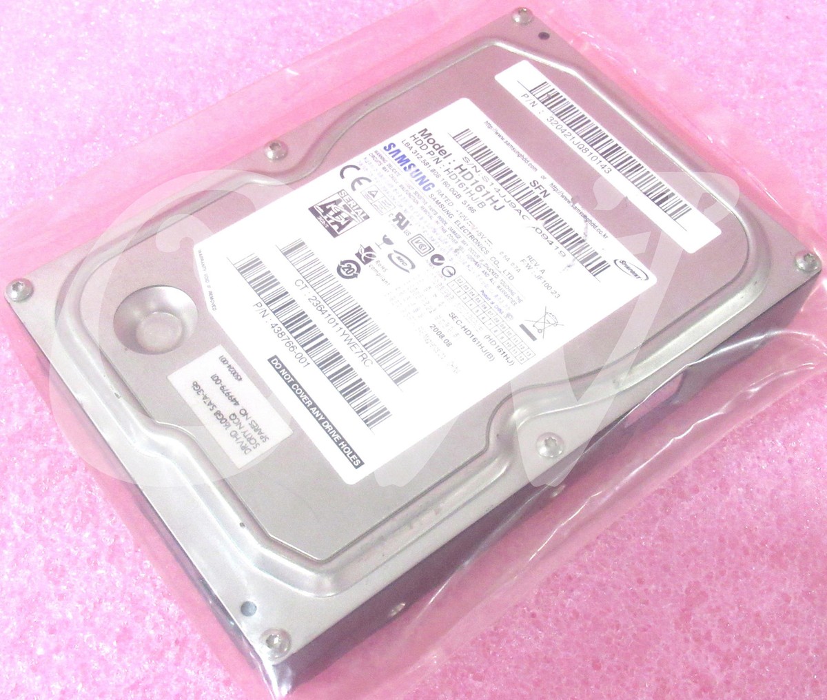 HD161HJ Samsung SPINPOINT S166 160GB 7.2K 3G 8MB 3.5in SATA Hard
