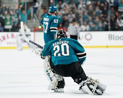 Evgeny Nabokov 2024 San Jose Sharks Legends Game 8x10 NHL Hockey Photo 