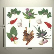 Mrs Grossman's Sticker - HERBS & SPICES, GARLIC, CINNAMON - up to 20% OFF!!!