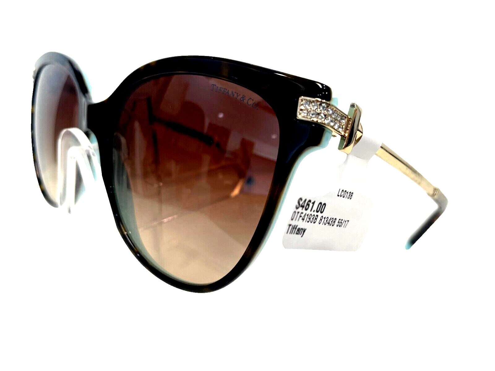 TIFFANY&Co. Sunglasses Red Plastic/Silvertone - Tiffany & Co. Red Sunglasses for Men for sale | eBay main image 3